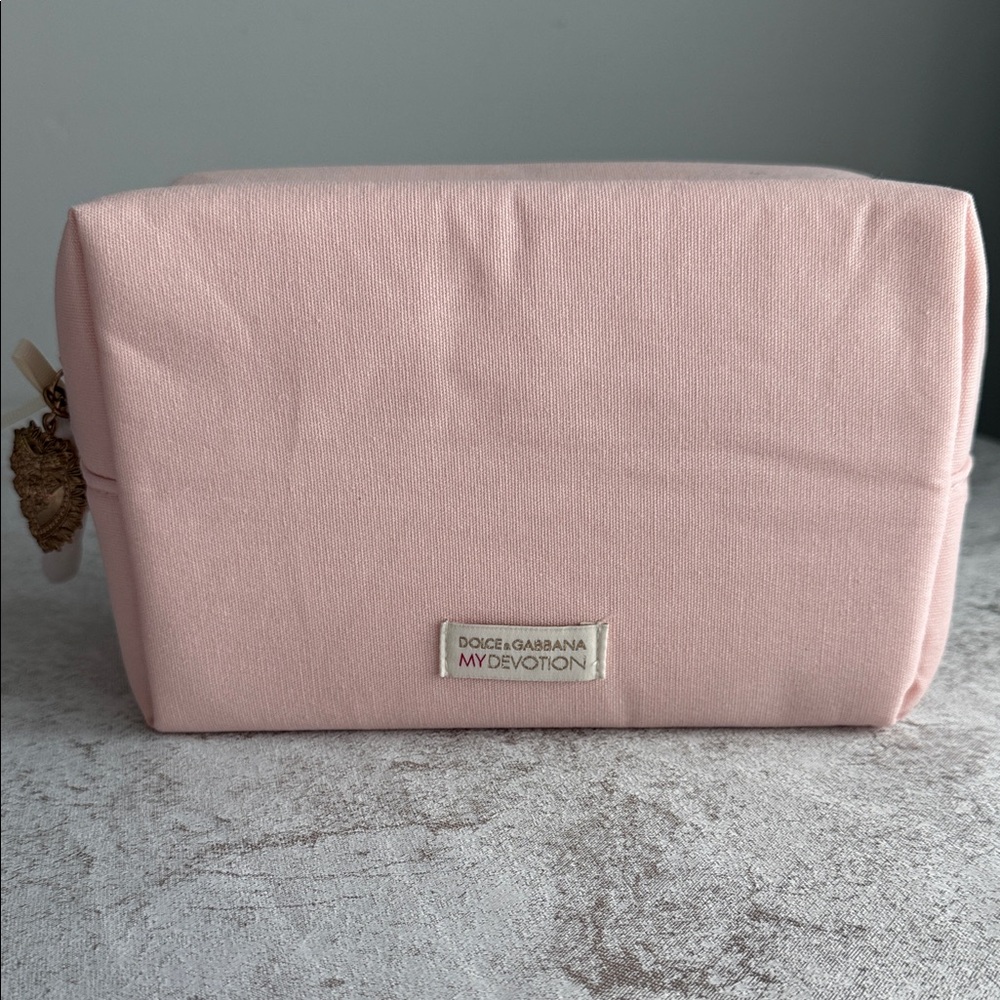 Dolce & Gabbana Pale Pink My Devotion Cosmetic Pouch